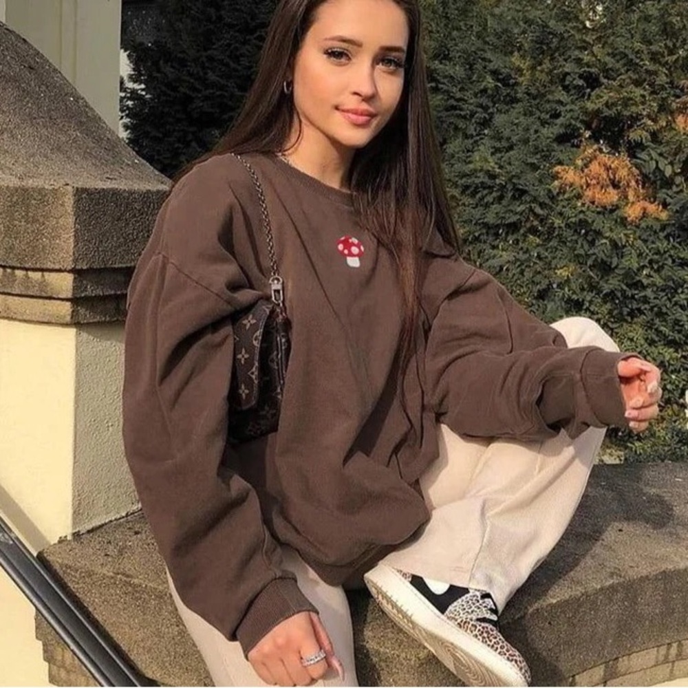 Oversized Mushroom Hoodie